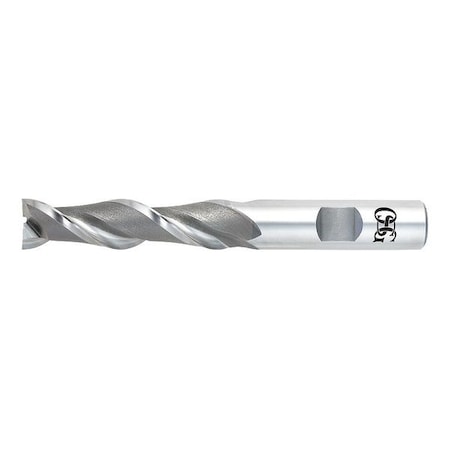 HSS End Mill,2in.dia.,4in.Cut L