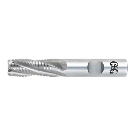 HSS End Mill, 1-1/4in.dia., 4in.Cut L