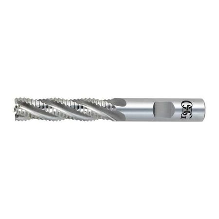 HSS End Mill, 1-1/2in.dia., 3in.Cut L