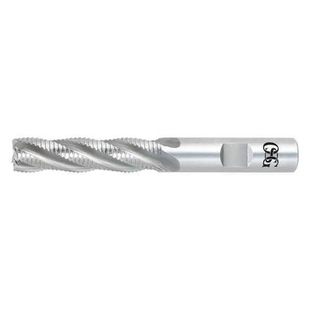 HSS End Mill, 1-1/2in.dia., 4in.Cut L