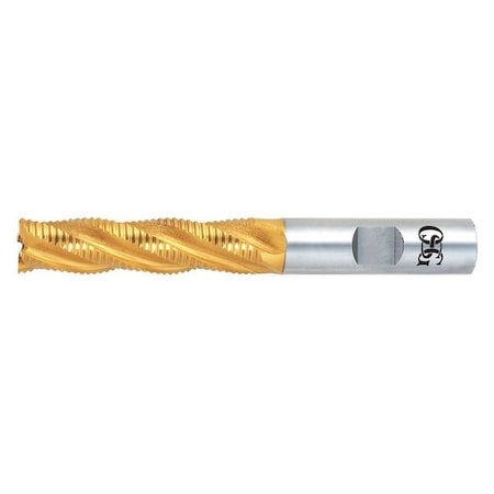 HSS End Mill,1in.dia.,2in.Cut L