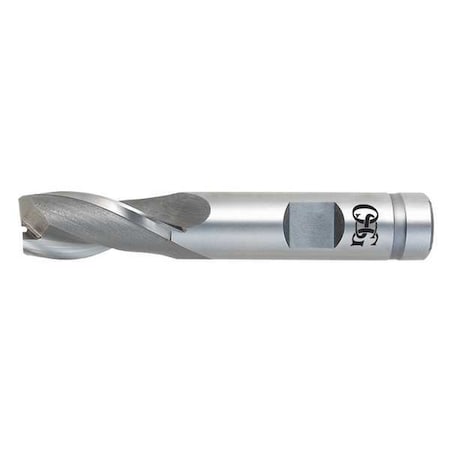 HSS End Mill, 1/4in.dia., 1/2in.Cut L