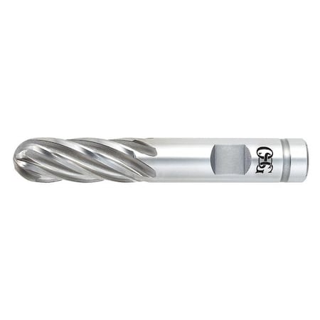 End Mill, 1/2in.dia., 1-1/4in.Cut L