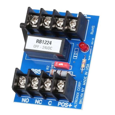 Relay Module 12/24VDC 75Ma DPDT, Relay, -