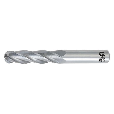 Carbide End Mill,4.00mm dia,19.00mm Cut