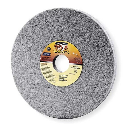 Grinding Wheel, T1, 12x1x3, AO, 46G, Med, Prpl