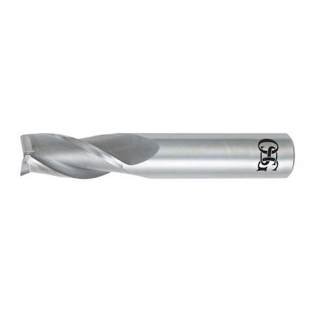 Carbide End Mill,1/2 in. dia,1 in. Cut L