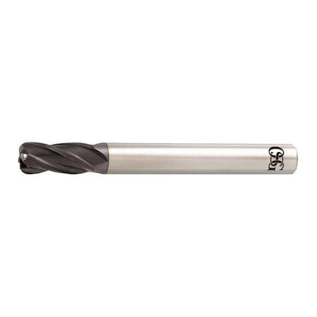 Carbide End Mill,10mm dia.,22.00mm Cut