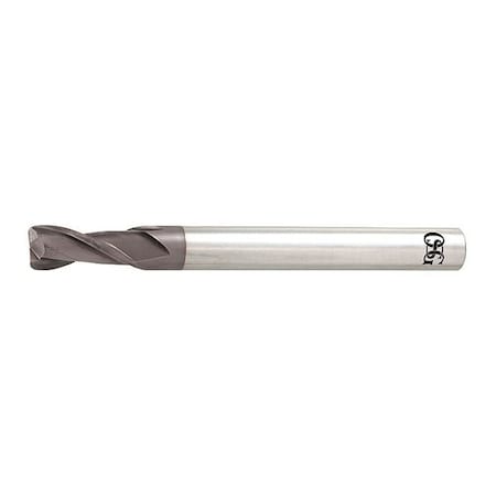 Carbide End Mill,1/2 in. dia,1 in. Cut L