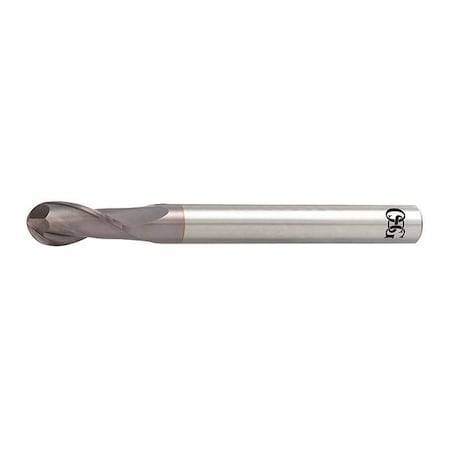 Carbide End Mill,1.00mm dia,2.50mm Cut L