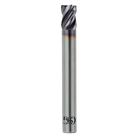 Carbide End Mill,1 in. dia.,1-1/8 in Cut