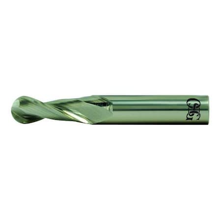 Carbide End Mill,1/8 in. dia.,3/8 in Cut