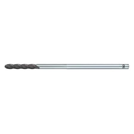 Carbide End Mill,1/16in dia,3/16in Cut L