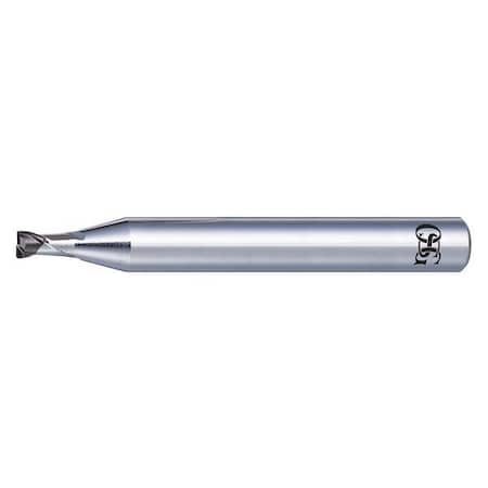 Carbide End Mill,1.00mm dia,0.60mm Cut L