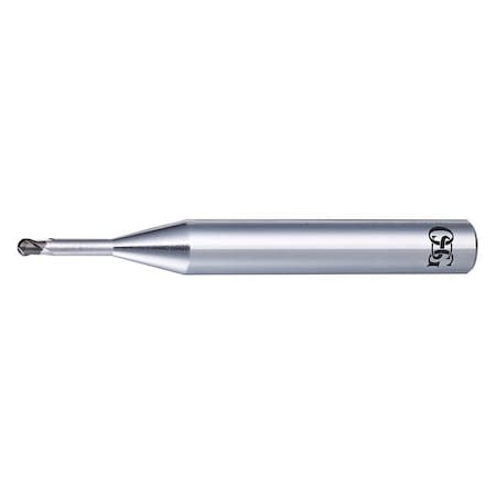 Carbide End Mill,1.00mm dia,0.60mm Cut L