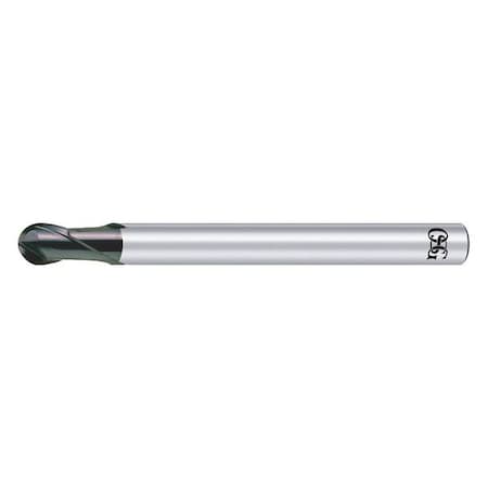 Carbide End Mill,2.00mm dia,3.00mm Cut L
