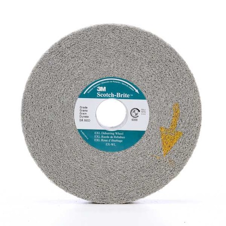 Deburring Wheel, XL-WL, 8A Medium, 6 in x 1 in x 1 in