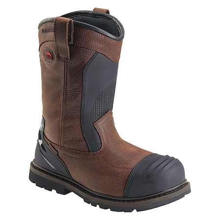 Men's 11 in Composite Toe Wellington Boot, Brown, 11, W, 7896