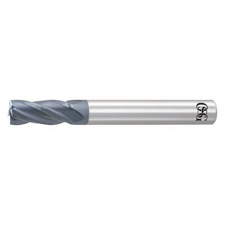 Carbide End Mill,1.00mm dia,2.50mm Cut L
