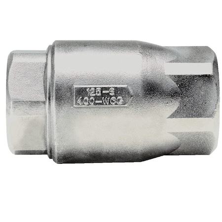 3/8" FNPT Stainless Steel Ball Cone Spring Check Valve