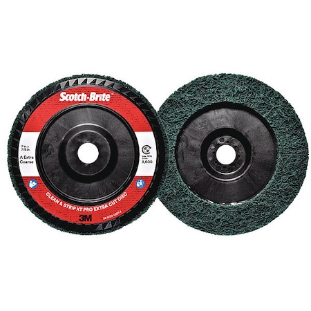 7" dia. Type 27 100 grit Extra Coarse Aluminum Oxide Quick Change Disc