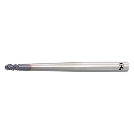 Carbide End Mill,10mm dia.,15.00mm Cut