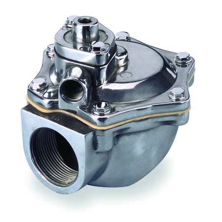Solenoid Valve, 2-Way, 2-Position, Normally Closed, 1 in Pipe Size, Dust Collector, Pilot Operated