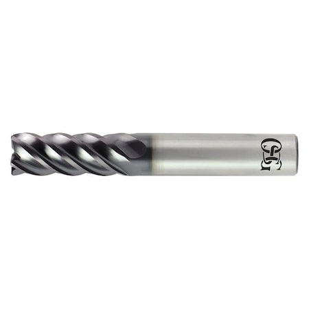 Carbide End Mill,1/2 in. dia.,5/8 in Cut