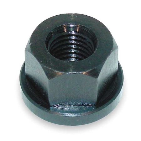 Swivel Flange Nut, 5/8"-11, Steel, Not Graded, Black Oxide, 1-1/16 in Hex Wd, 21/32 in Hex Ht