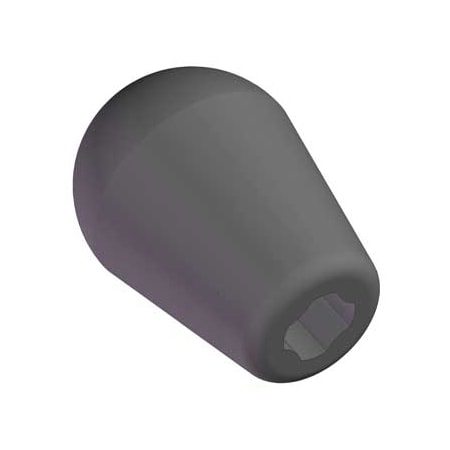 Universal Ball Knob No Insert, 1/4", 5/16", M6, M8 Thread Size, 1.25"L