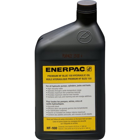 Hydraulic Oil, Jug, 1 gt, HF-101, ISO Grade 32, Blue