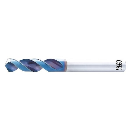 Screw Machine Drill Bit, #38 Size, 130  Degrees Point Angle, High Speed Steel, WD1 Finish