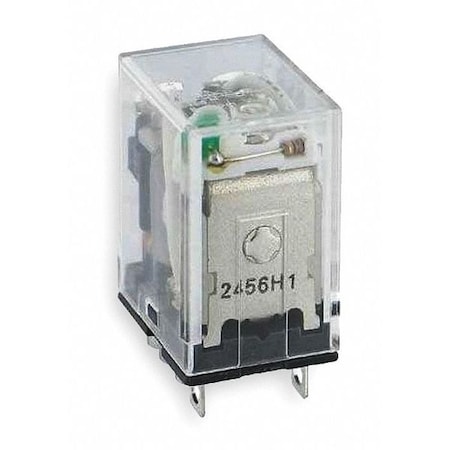Plug-In, General Purpose Relay, Square, 10 A, 8 Pins, Quick Connect