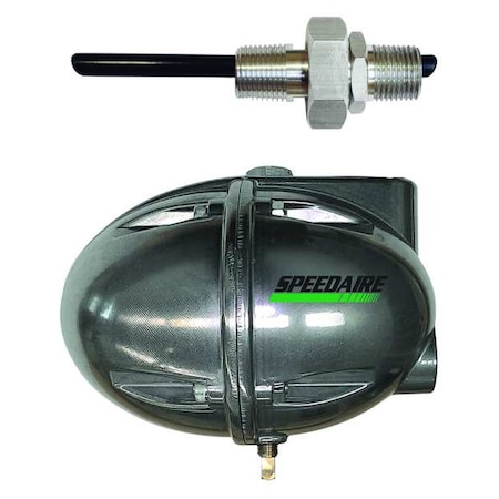 Auto Drain, 230 Max psi,1/2 In NPT