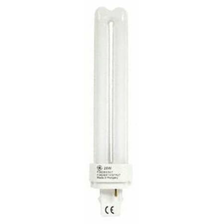 GE Biax (TM) 26W, T4 PL Plug-In Fluorescent Light Bulb