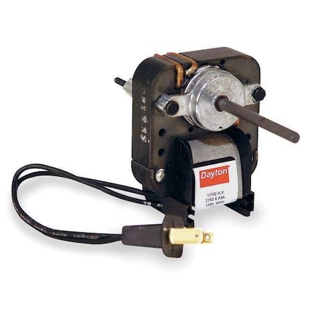 C-Frame Motor,Shaded Pole,1-5/16 In. L