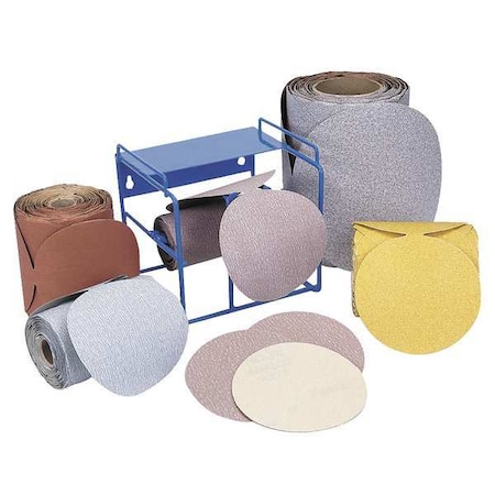 PSA Disc Roll,No Hole,6 In,P80G,AlO