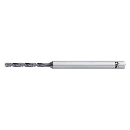 Micro Drill, 0.0437, Carbide, 13.80mm Flute