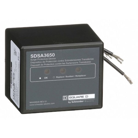 Surge Protection Device, 3 Phase, 347/600V AC, 3 Poles, 4 Wires, 40kA