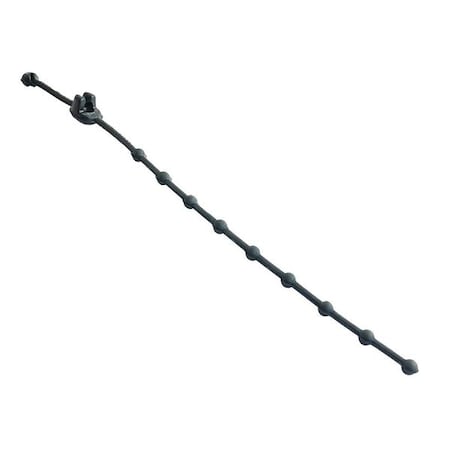 Bungee Strap,Black,8" L,1/4" W