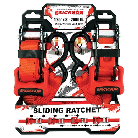 Cargo Strap,Red,660 lb. Load Limit
