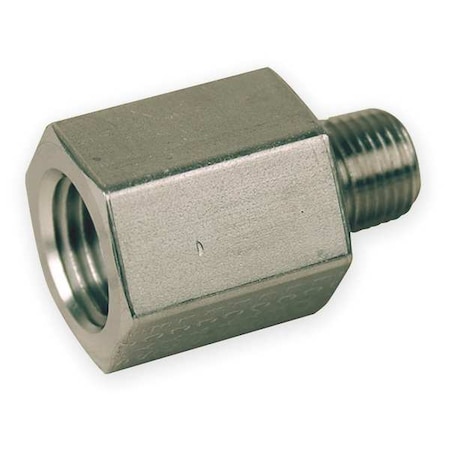 1/2" x 1/8" FNPT x MNPT 316 SS Reducing Adapter