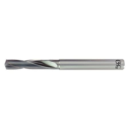 Screw Machine Drill Bit, 6.65 mm Size, 140  Degrees Point Angle, Solid Carbide, WXS Finish