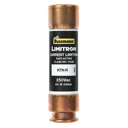 UL Class Fuse, RK1 Class, Fast-Acting, 30A, 250V AC, Non-Indicating