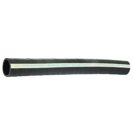 3-1/2" ID x 3 ft EPDM Marine Exhaust Hose 125 PSI BK