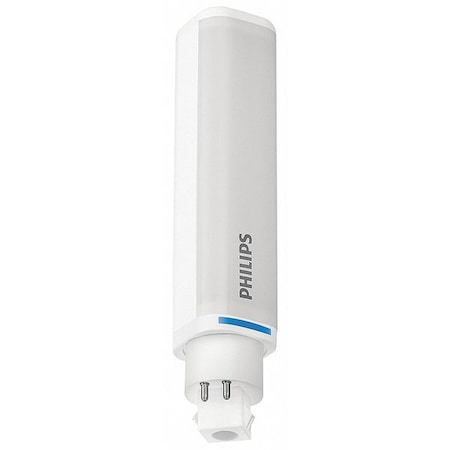8.5 W, Compact LED Bulb, White, PL Horizontal, 2700K Temp. Frosted Finish, Dimmable