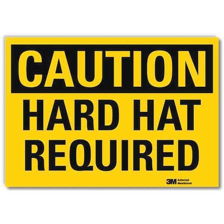 Safety Sign, 5 in Height, 7 in Width, Reflective Sheeting, Horizontal Rectangle, English