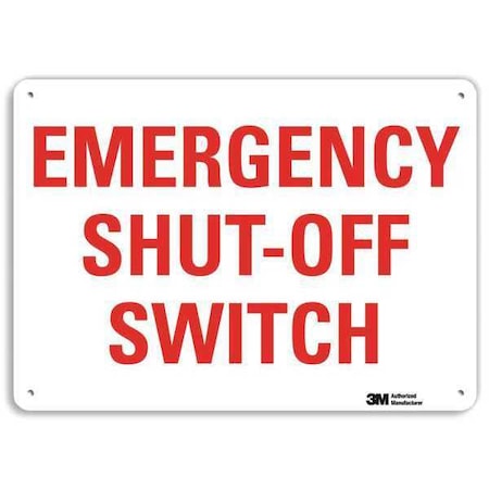 Safety Sign, 7 in Height, 10 in Width, Aluminum, Vertical Rectangle, English, U7-1143-RA_10X7