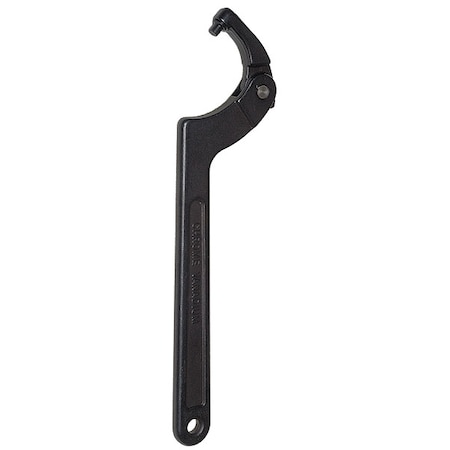 Fixed Pin Spanner Wrench,L 8-1/16 in.