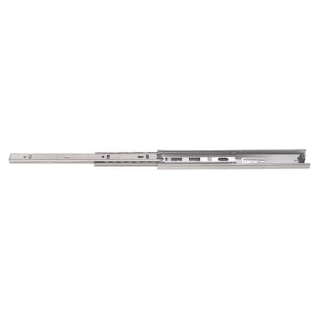 Drawer Slide, Side Mount, Full, Conv., 1/2"W,PR